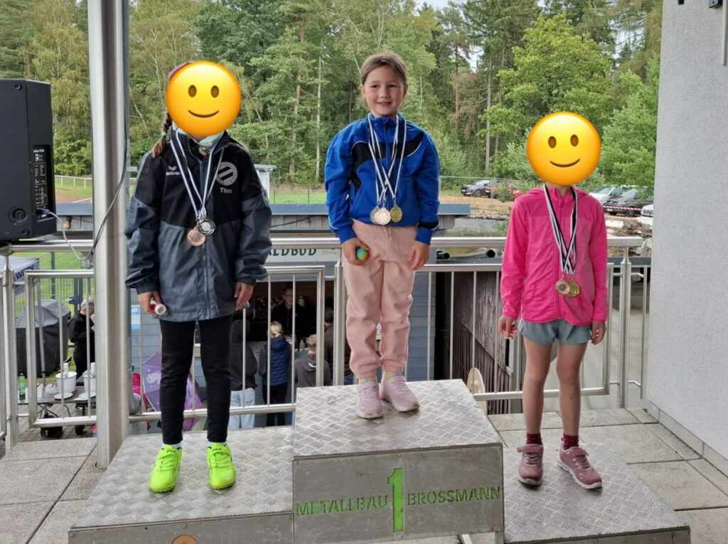 Gold im Ballwurf der U8/W6